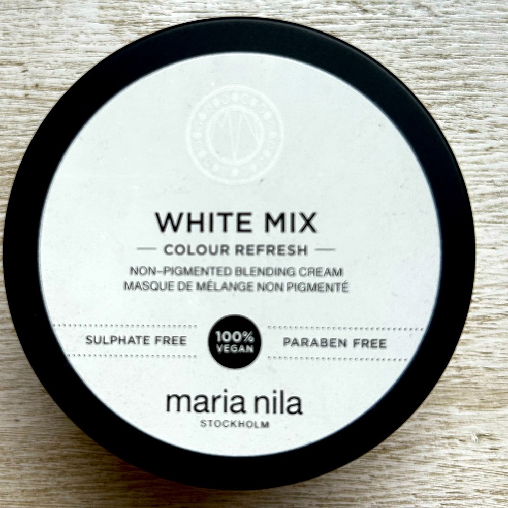 Brand New Maria Nila hair mask white mix for pastels